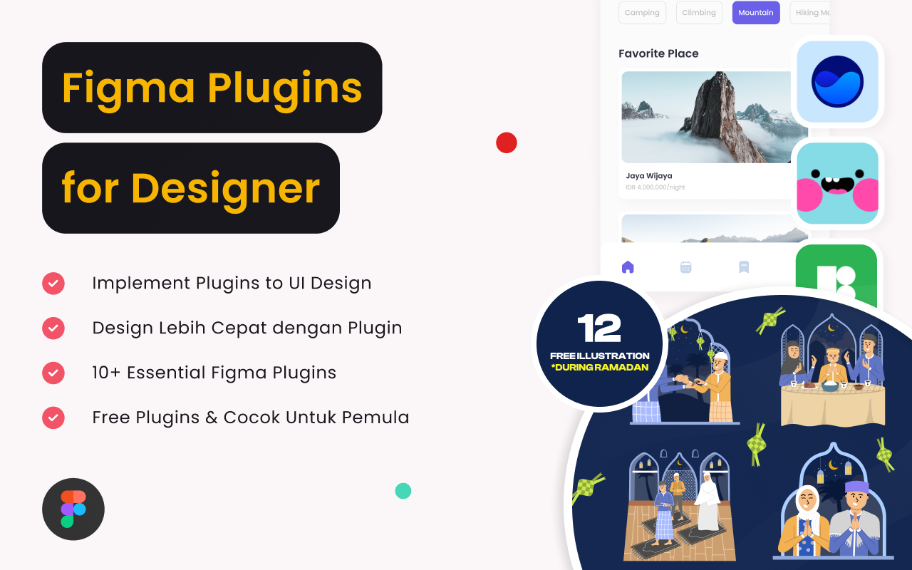 Kelas Boost Your Design Work using Top Figma Plugins di BuildWithAngga